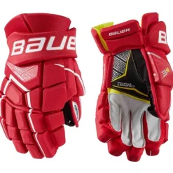Hockey Gloves Bauer^BAUER Gloves Supreme 3S Int Red