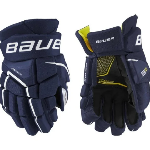 Hockey Gloves Junior^BAUER Gloves Supreme 3S Jr Navy