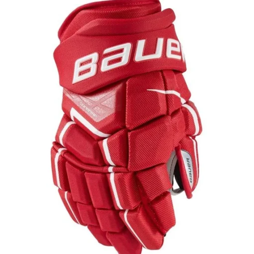 Hockey Gloves Bauer^BAUER Gloves Supreme 3S Pro Int Red
