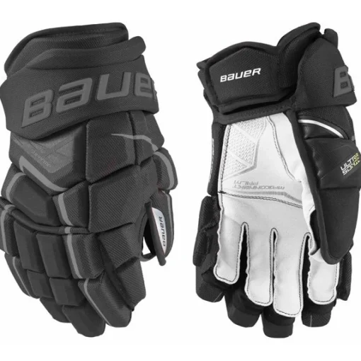 Hockey Gloves Bauer^BAUER Gloves Supreme Ultrasonic Sr Black