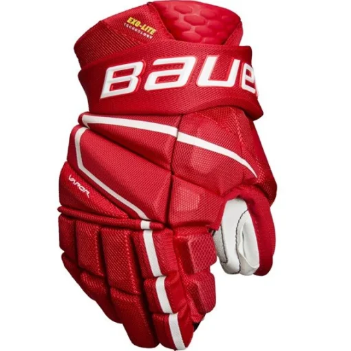Hockey Gloves Bauer^BAUER Gloves Vapor Hyperlite Jr Red