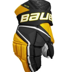 Hockey Gloves Bauer^BAUER Gloves Vapor Hyperlite Sr Black/Gold