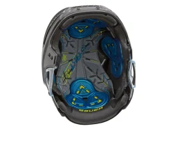 Hockey Helmets With Bars^BAUER Hockey Helmet Re-Akt 150 Combo Black