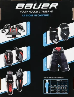 Hockey Protection Children (Yth)^BAUER Hockey Protective Startkit Lil Sport Yth