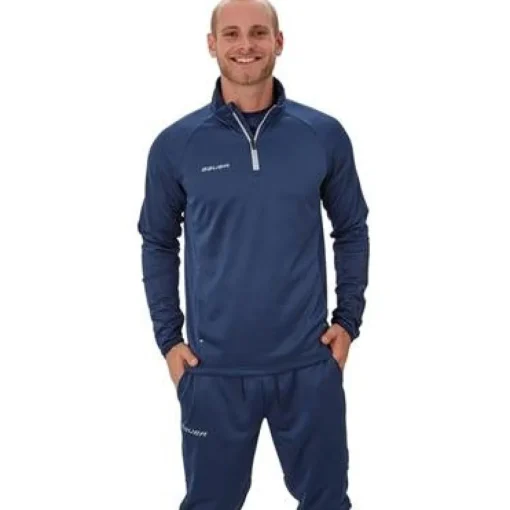 Bauer Sweater Fleece 1/4 Zip Top Sr