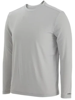 Bauer T-Shirt Flc Ls Tech Tee Sr Grey