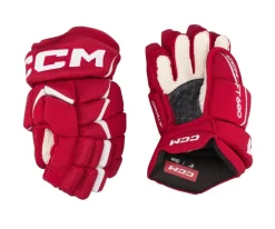 Hockey Gloves Junior^CCM Glove Jetspeed 680 Jr Red/White