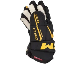 Hockey Gloves Ccm^CCM Glove Jetspeed 680 Sr Black/Yellow