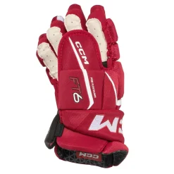 Hockey Gloves Ccm^CCM Glove Jetspeed Ft6 Jr Red/White