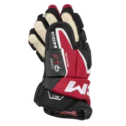 Hockey Gloves Ccm^CCM Glove Jetspeed Ft6 Pro Sr Black/Red/White