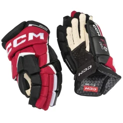 Hockey Gloves Ccm^CCM Glove Jetspeed Ft6 Pro Sr Black/Red/White