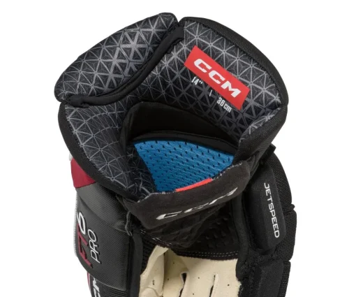 Hockey Gloves Ccm^CCM Glove Jetspeed Ft6 Pro Jr Black/Red/White