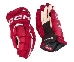Hockey Gloves Ccm^CCM Glove Jetspeed Ft6 Pro Jr Red/White