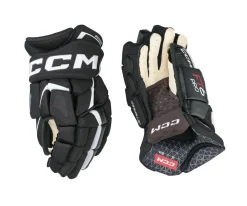 Hockey Gloves Ccm^CCM Glove Jetspeed Ft6 Pro Jr Black/White