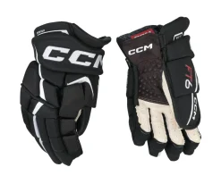Hockey Gloves Ccm^CCM Glove Jetspeed Ft6 Sr Black/White