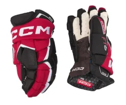 Hockey Gloves Ccm^CCM Glove Jetspeed Ft6 Sr Black/Red/White