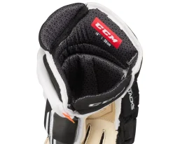 Hockey Gloves Ccm^CCM Gloves Tacks 4 Roll Pro 2 Sr Black/White