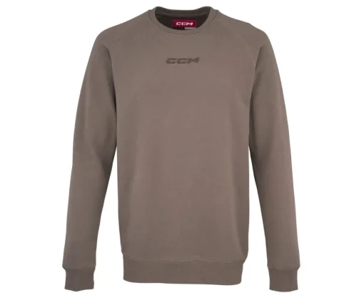 Ccm Sweater Core Fleece Crew Jr Major Brown
