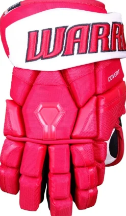 Hockey Gloves Warrior^WARRIOR Gloves Covert Qre 20 Pro Sr Red/White